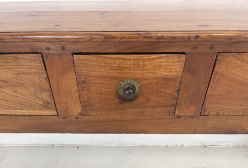 FRENCH CHERRYWOOD CONSOLE TABLE - ADDITIONAL PHOTO 6