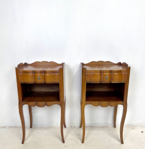 pair of french nightstands - CATEGORY: ANTIQUE CABINETS - DATED 1900