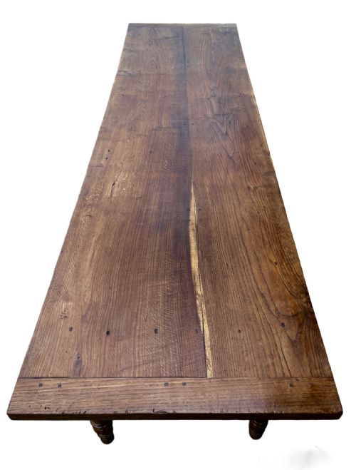 ENGLISH OAK KITCHEN SERVING TABLE - ADDITIONAL PHOTO 3