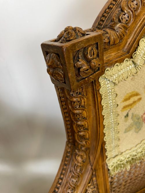 PAIR OF FRENCH ARMCHAIRS - ADDITIONAL PHOTO 4