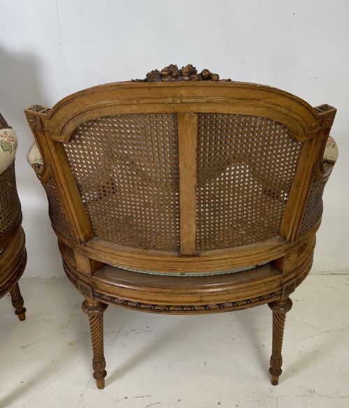 PAIR OF FRENCH ARMCHAIRS - ADDITIONAL PHOTO 7