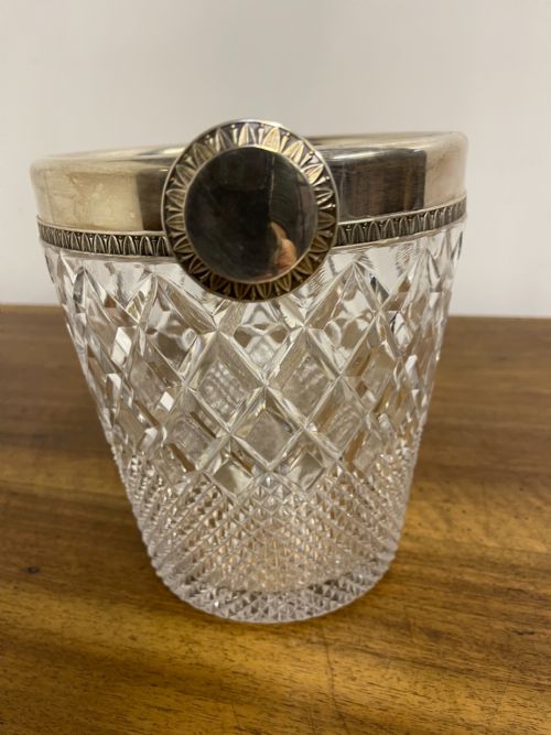 CUT GLASS ICE BUCKET - ADDITIONAL PHOTO 9