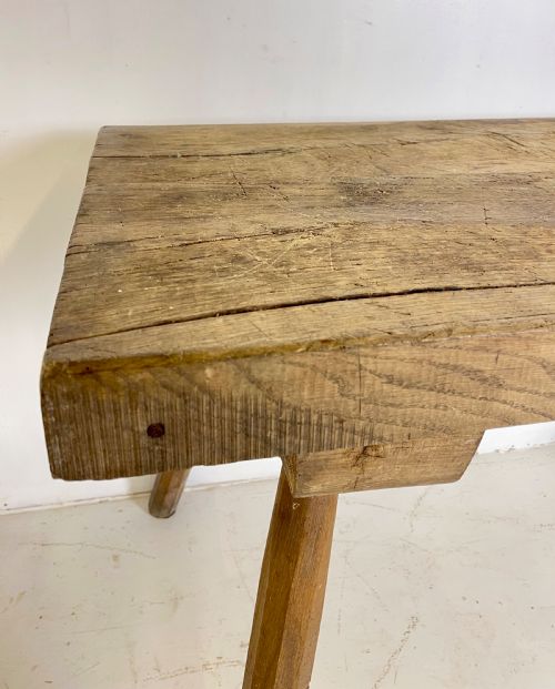 ANTIQUE RUSTIC WORK TABLE - ADDITIONAL PHOTO 4