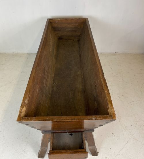 FRENCH WALNUT DOUGH BIN - ADDITIONAL PHOTO 8