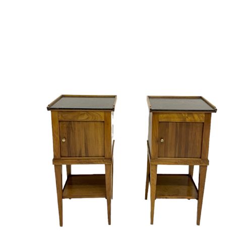 pair of 19th century nightstands - CATEGORY: ANTIQUE CUPBOARDS - DATED 19TH CENTURY