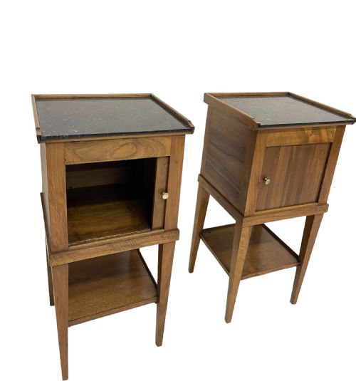 PAIR OF 19TH CENTURY NIGHTSTANDS - ADDITIONAL PHOTO 2