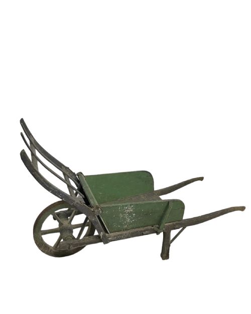 antique wheelbarrow - CATEGORY: ANTIQUE MISCELLANEOUS - DATED 19TH CENTURY