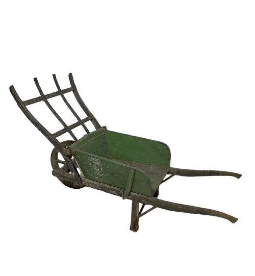 ANTIQUE WHEELBARROW - ADDITIONAL PHOTO 1