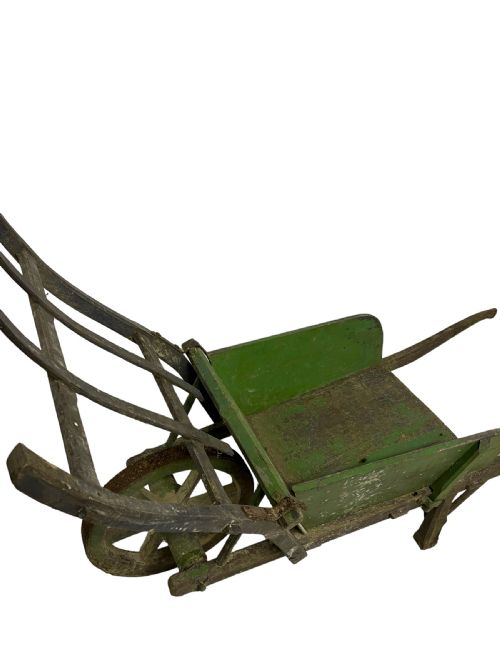 ANTIQUE WHEELBARROW - ADDITIONAL PHOTO 2