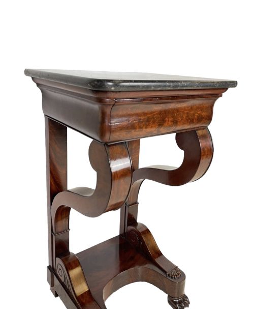 MARBLE TOP CONSOLE TABLE - ADDITIONAL PHOTO 6