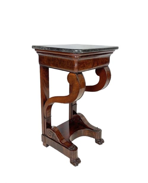 MARBLE TOP CONSOLE TABLE - ADDITIONAL PHOTO 7
