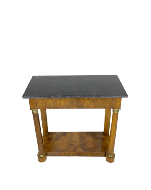19th century empire console table - CATEGORY: ANTIQUE TABLES - DATED 19TH CENTURY