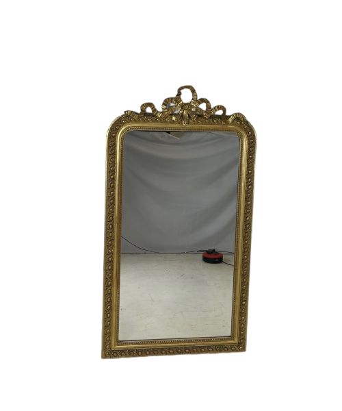 19TH CENTURY FRENCH GILT MIRROR - ADDITIONAL PHOTO 5