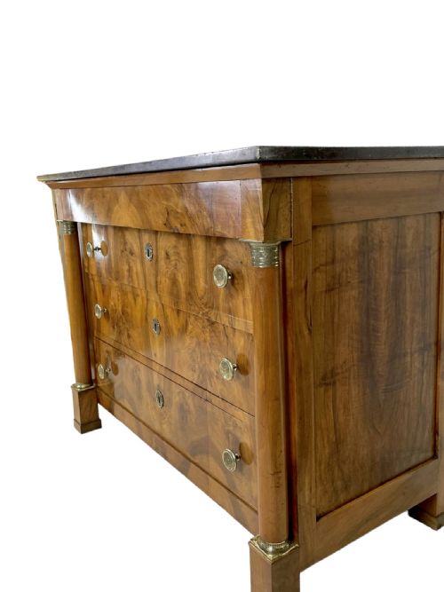 FRENCH WALNUT COMMODE - ADDITIONAL PHOTO 8