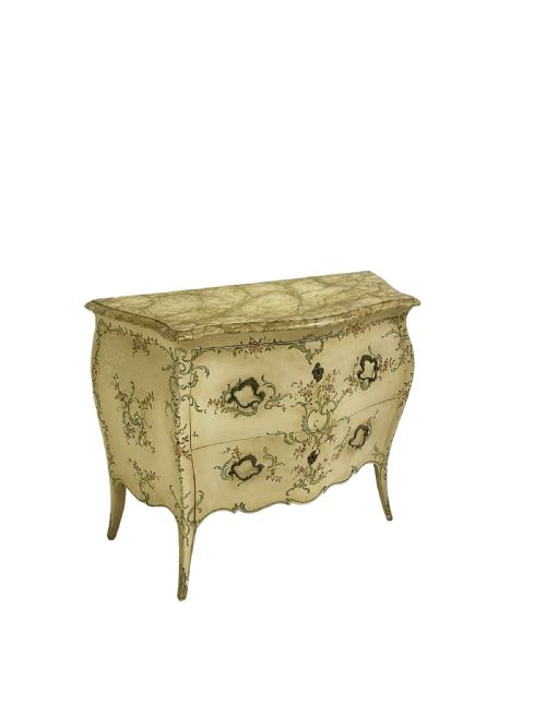 ITALIAN PAINTED COMMODE - ADDITIONAL PHOTO 2