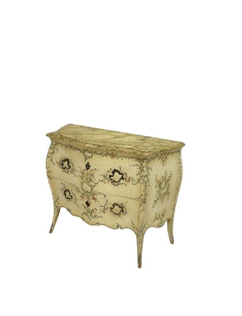 ITALIAN PAINTED COMMODE - ADDITIONAL PHOTO 3