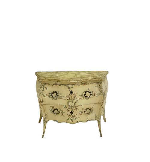 ITALIAN PAINTED COMMODE - ADDITIONAL PHOTO 5