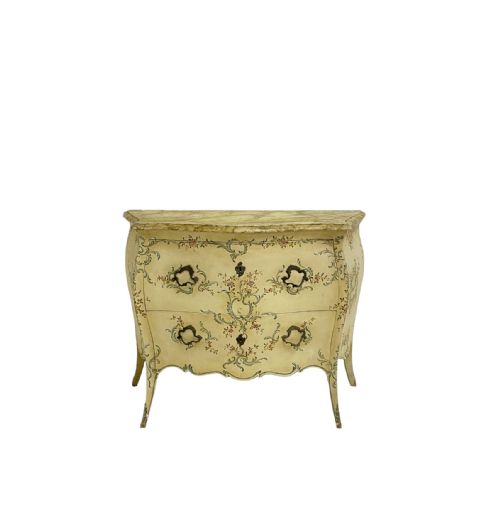 ITALIAN PAINTED COMMODE - ADDITIONAL PHOTO 6