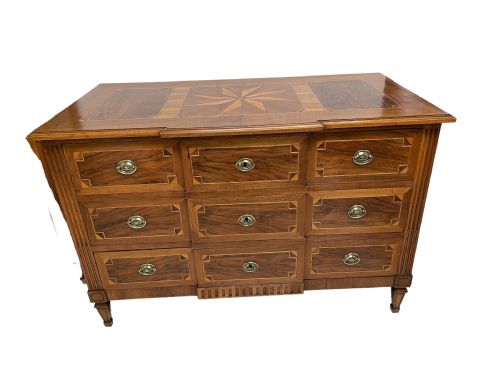 ANTIQUE WALNUT COMMODE FROM ALSACE FRANCE - ADDITIONAL PHOTO 3