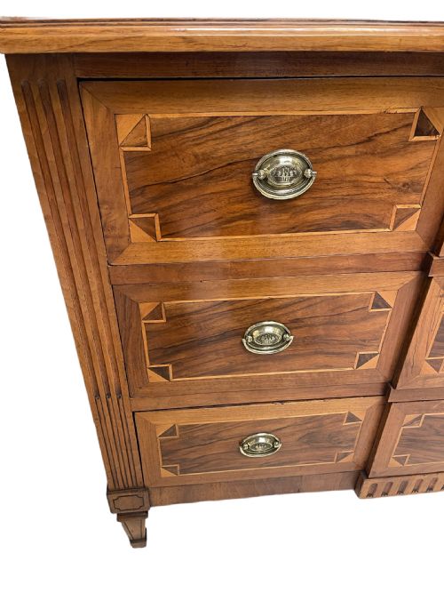 ANTIQUE WALNUT COMMODE FROM ALSACE FRANCE - ADDITIONAL PHOTO 11