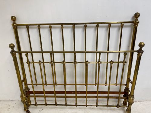 brass bed - CATEGORY: ANTIQUE BEDS - DATED 19TH CENTURY