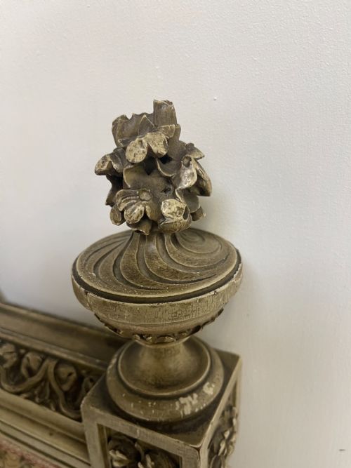 FRENCH ANTIQUE PAINTED BED - ADDITIONAL PHOTO 2