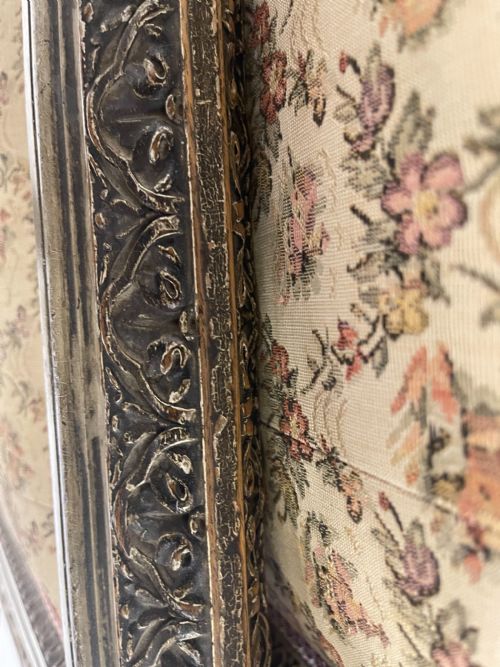 FRENCH ANTIQUE PAINTED BED - ADDITIONAL PHOTO 5