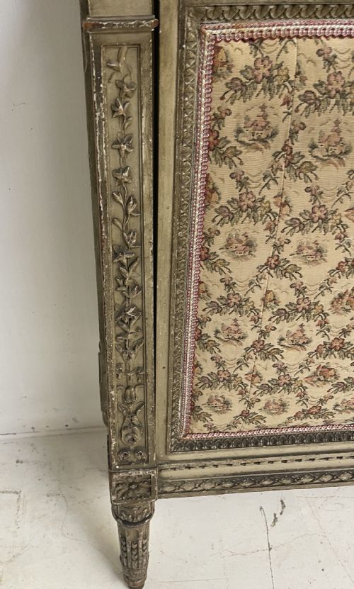 FRENCH ANTIQUE PAINTED BED - ADDITIONAL PHOTO 7