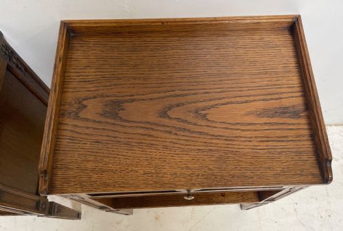 PAIR FRENCH NIGHTSTANDS - ADDITIONAL PHOTO 5