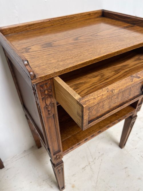 PAIR FRENCH NIGHTSTANDS - ADDITIONAL PHOTO 8