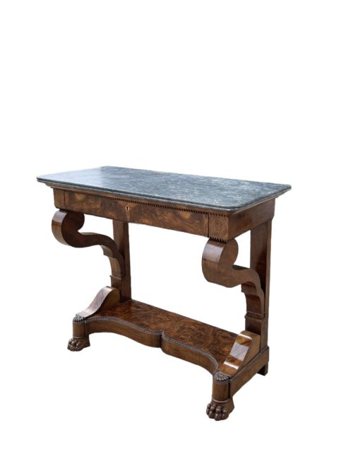 FRENCH WALNUT CONSOLE TABLE - ADDITIONAL PHOTO 2