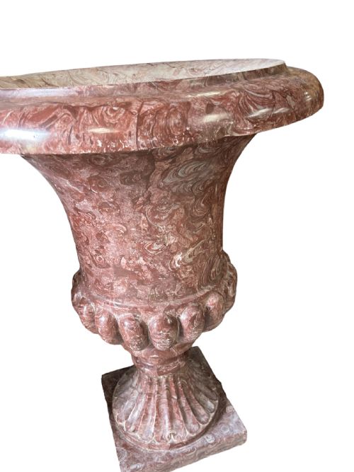 PAIR OF LARGE CLASSICAL SHAPED URNS - ADDITIONAL PHOTO 7