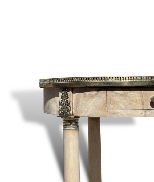 19TH CENTURY BLEACHED WALNUT GUERIDON - ADDITIONAL PHOTO 3