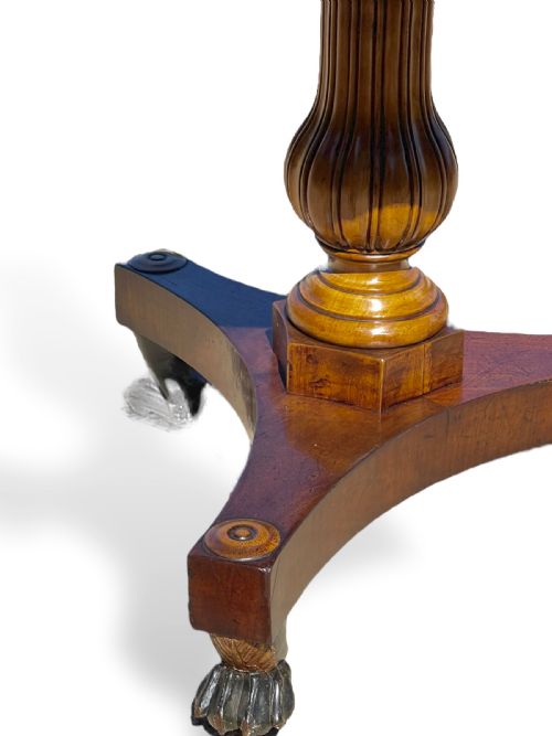 FRENCH MARBLE TOP GUERIDON - ADDITIONAL PHOTO 4