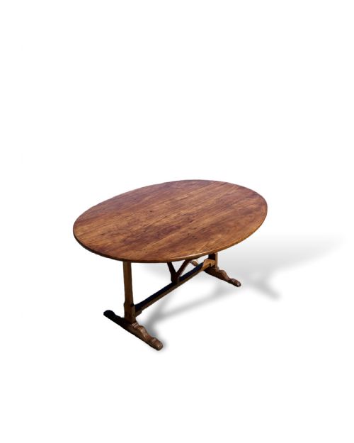 french cherrywood wine table - CATEGORY: ANTIQUE TABLES - DATED 19TH CENTURY