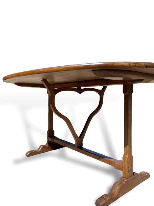 FRENCH CHERRYWOOD WINE TABLE - ADDITIONAL PHOTO 1