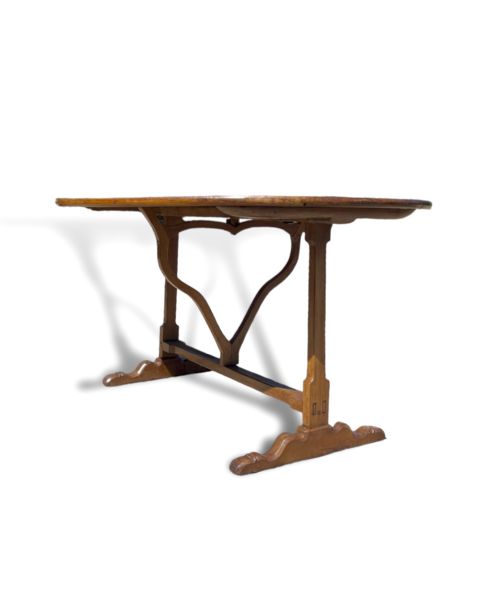 FRENCH CHERRYWOOD WINE TABLE - ADDITIONAL PHOTO 3