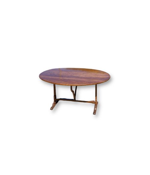 FRENCH CHERRYWOOD WINE TABLE - ADDITIONAL PHOTO 4
