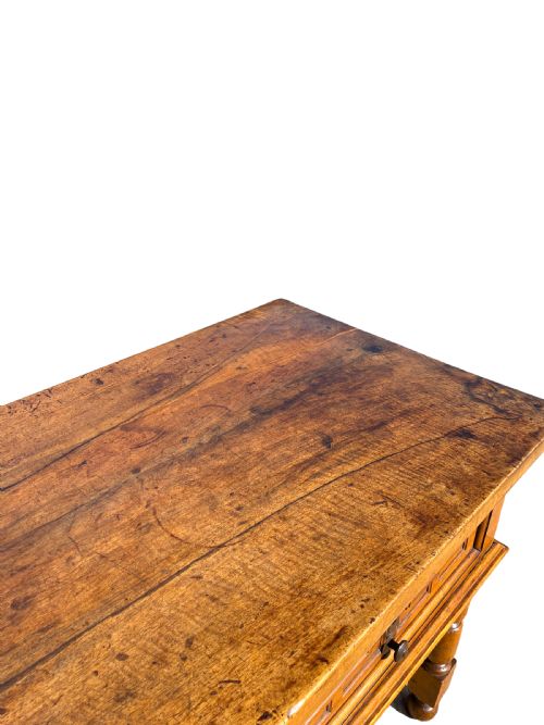 18TH CENTURY WALNUT SPANISH SIDE TABLE - ADDITIONAL PHOTO 12