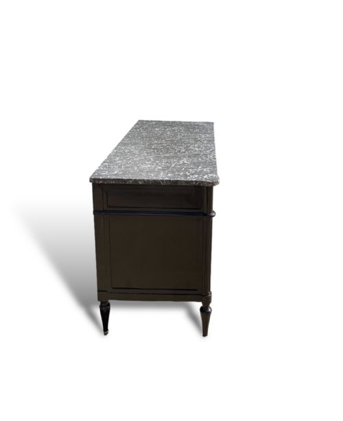 18TH CENTURY DIRECTOIRE EBONIZED COMMODE - ADDITIONAL PHOTO 2