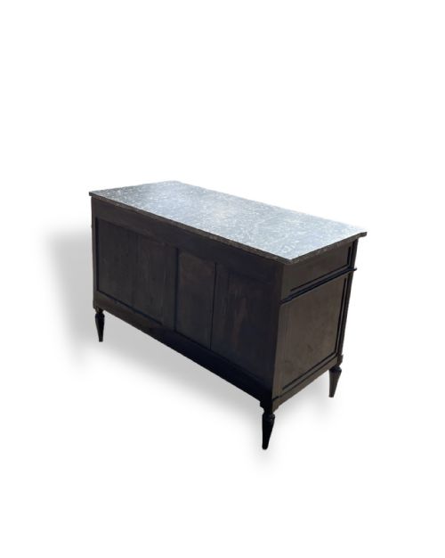 18TH CENTURY DIRECTOIRE EBONIZED COMMODE - ADDITIONAL PHOTO 4
