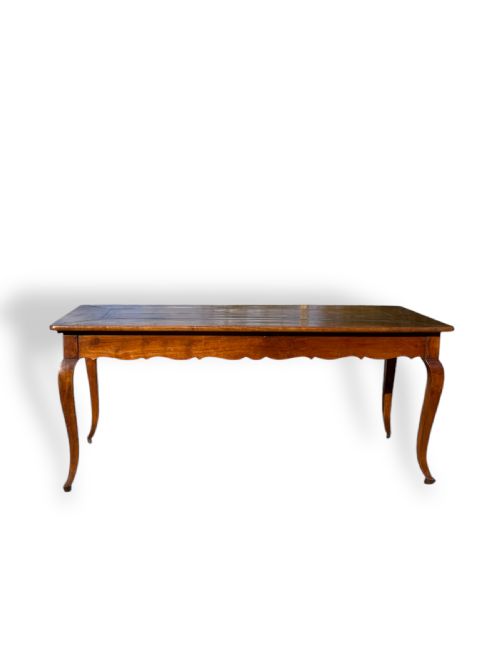 FRENCH CHERRY WOOD TABLE - ADDITIONAL PHOTO 1
