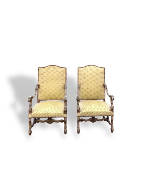PAIR OF FRENCH ARMCHAIRS - ADDITIONAL PHOTO 2