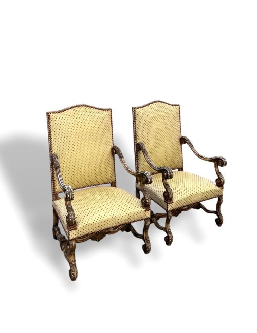 PAIR OF FRENCH ARMCHAIRS - ADDITIONAL PHOTO 6