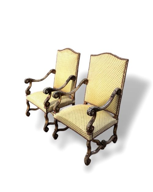 PAIR OF FRENCH ARMCHAIRS - ADDITIONAL PHOTO 7