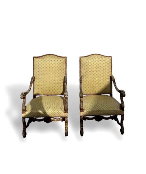PAIR OF FRENCH ARMCHAIRS - ADDITIONAL PHOTO 9