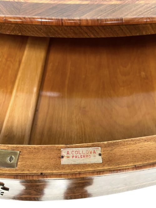 PAIR OF ITALIAN WALNUT COMMODES - ADDITIONAL PHOTO 13