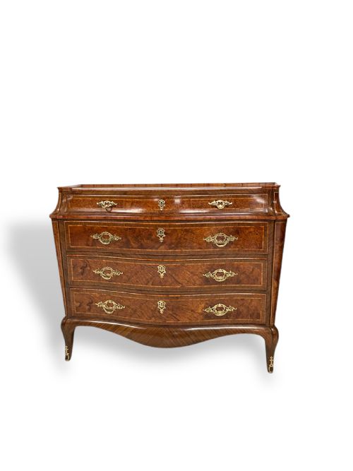 PAIR OF ITALIAN WALNUT COMMODES - ADDITIONAL PHOTO 18