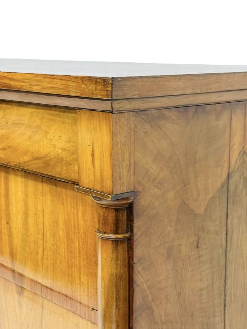 FRENCH WALNUT SEMAINIER CHEST OF DRAWERS - ADDITIONAL PHOTO 6
