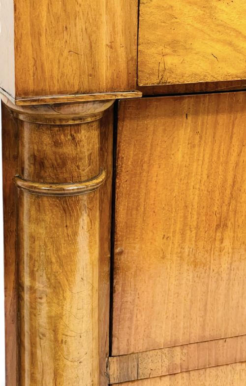 FRENCH WALNUT SEMAINIER CHEST OF DRAWERS - ADDITIONAL PHOTO 8